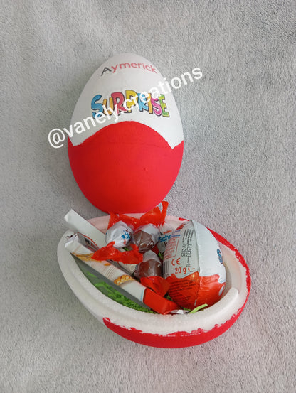 Oeuf de Pâques Kind.. 15 cm (taille 21 cm en option)