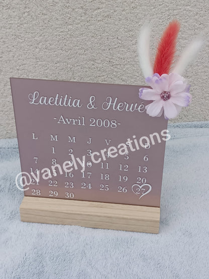 Plaque personnalisée 15 cm